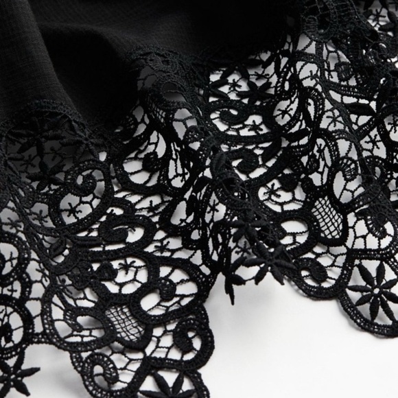 H&M Black Lace cut out dress - Picture 7 of 12